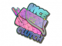 Sticker Nice Clutch (Holo)